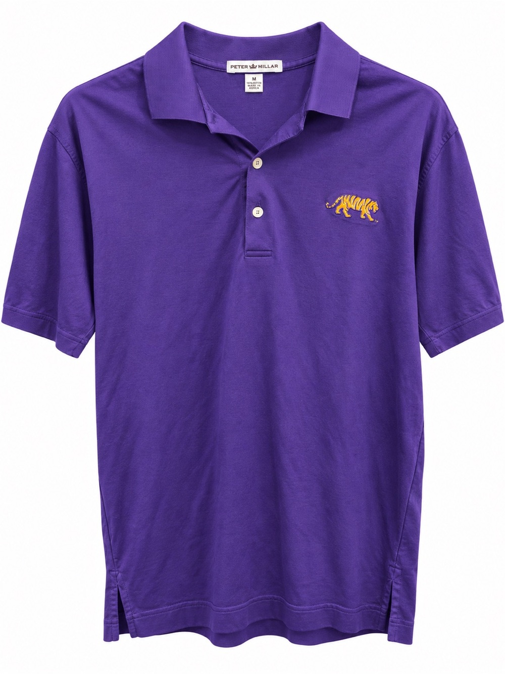Peter Millar LSU Tigers Purple Polo – Men’s Medium